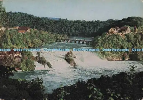 D296024 Schweiz. Rheinfall Bei Schaffhausen. Erwin Burda. Freiburg i. Br