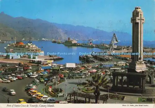 D298930 Kanarische Inseln. Hafen von Santa Cruz de Tenerife. John Hinde Ltd. D. Noble