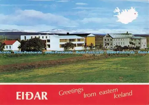 D298933 Eidar. Liebe Grüße aus Ostisland. Solarfilma s.f.Nr. 196
