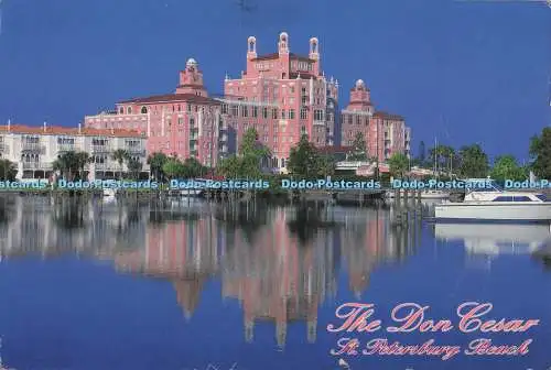 D296095 Der Don Cesar. Strand von St. Petersburg. Legendäres Hotel. Südstaatenkarte und