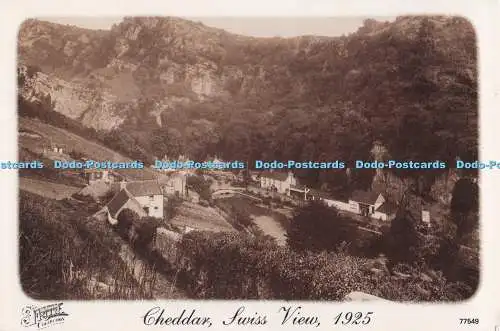 D299006 Cheddar. Swiss View. Francis Frith Collection. 1925