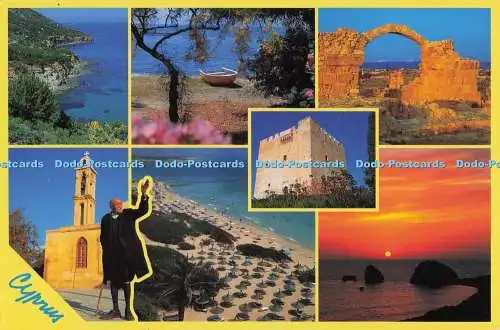 D296104 Zypern. Aphrodite Island. Kyriakou Buchhandlungen. Multi View