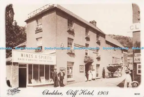 D299013 Cheddar. Cliff Hotel. Francis Frith Collection. 1908