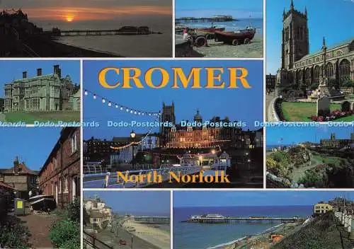 D299020 Cromer. Schloss. Hafen. Sonnenuntergang. North Norfolk. J. Salmon Ltd. Cameracol