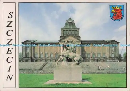 D296186 Stettin. Nationalmuseum. Zeitgenössisches Theater. Rup. Global Polgres