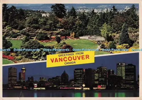 D296200 Grüße aus Vancouver Kanada. Queen Elizabeth Park and Waterfront at