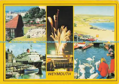D299104 Weymouth. Greenhill Gardens. Karnevalsnacht. Comer. Der Hafen. Gatwick