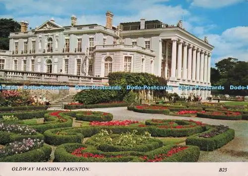 D299105 Paignton. Oldway Mansion. Neil Metcalfe. Europa Karten. 1990