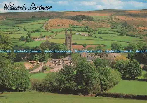 D299106 Dartmoor. Widecombe. J. Salmon Ltd. Cameracolour. 1990