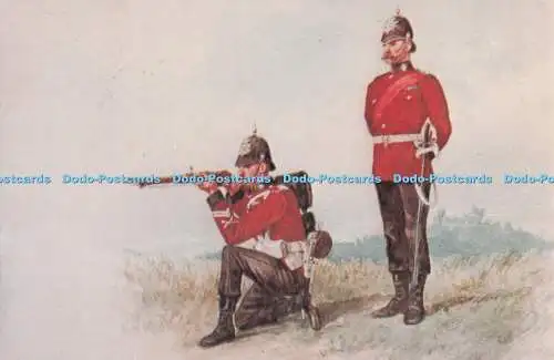 D296212 Offizier und Gefreiter 1. Bataillon Royal Sussex Regiment Heimmuster Se