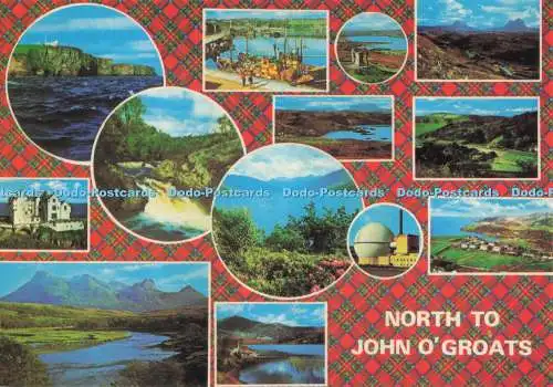 D299116 North bis John O Groats. Duncansby Kopf. Docht. Der Hafen. Sutherland. D