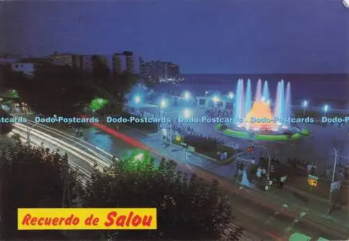 D299118 Recuerdo de Salou. Tarragona. Leuchtbrunnen. Raymond