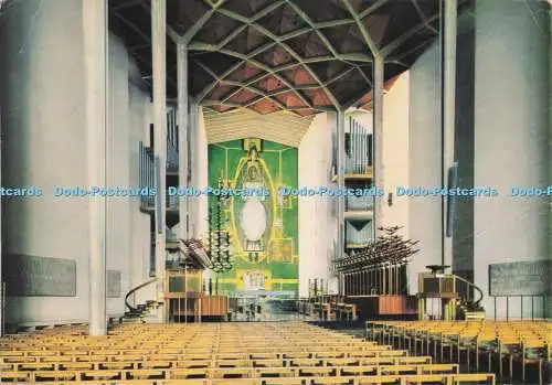 D299120 Kathedrale von Coventry. Das Kirchenschiff und der Chor. Topical Press Ltd. Pitkin Pict