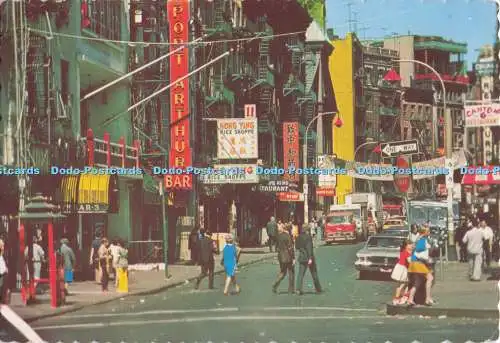 D299124 New York City. Chinatown. Konglomerat kurioser Geschäfte und Restaurants