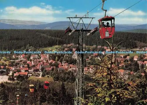 D296266 Bocksberg Sellbahn Zum Hohen Bocksberg. Bei Hahnenklee. Harzbild