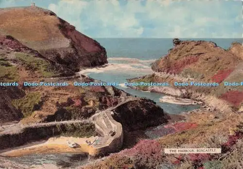 D299200 Boscastle. Der Hafen. Ronald Youlton. Tintagel