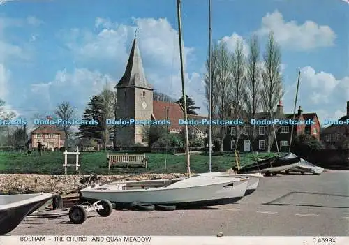 D299207 Bosham. Kirche und Kaiwiese. Judges Limited. C 4599 X