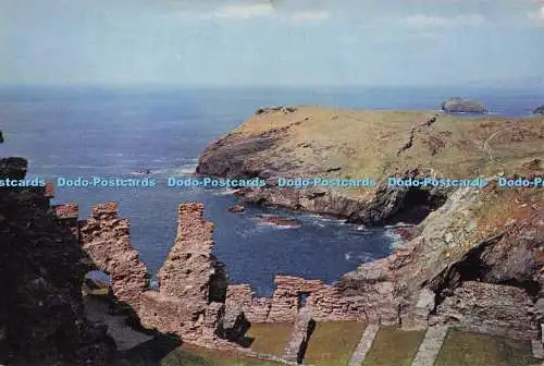 D299209 Cornwall. Tintagel. Ruinen von King Arthur Castle. J. Arthur Dixon Ltd