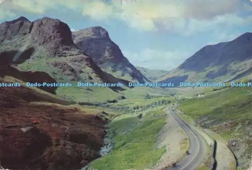D299210 Der Pass von Glen Coe und Bidean Nam Bian. Millar and Lang Limited. Natio