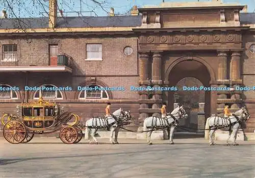 D296319 Buckingham Palace. The Royal Mews. The Irish State Coach. Pitkin Pictori