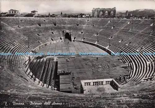 D299221 Verona. Interno dell Arena. Gianni Ferrari. Fotocelere. RP