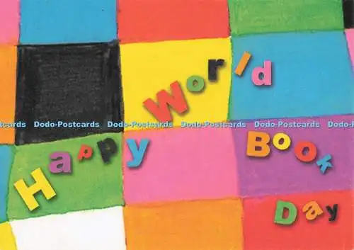 D299267 Happy World Book Day. National Book Tokens. David McKee