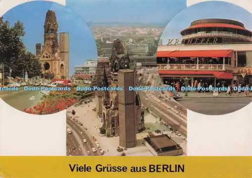 D296372 Viele Grusse aus Berlin. Cafe Kranzler. Multi View