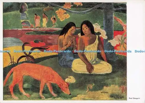 D299304 Fläche. Franz Hanfstaengl. Nr. 105. Paul Gauguin. 1929