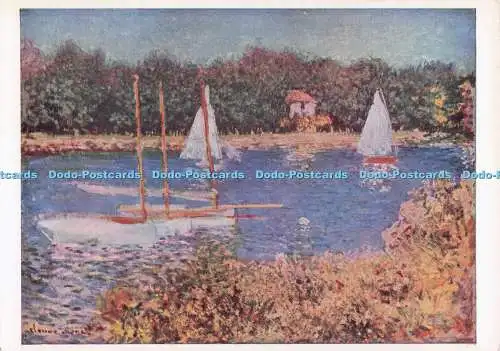 D299306 Bassin d Argenteuil. Pallas Gallery Ltd. Claude Monet