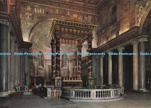 D296435 Roma. Kirche St. Maria Maggiore. Innenraum. Plurigraf