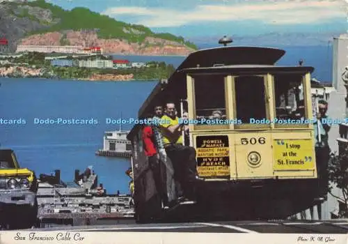 D299531 San Francisco Cable Car. Smith Neuheit. Dexter Press. K. M. Glaser. 1971