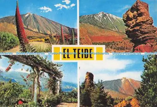D299537 El Teide. Teneriffa. Der höchste Berg Spaniens. Gasteiz. Multi View