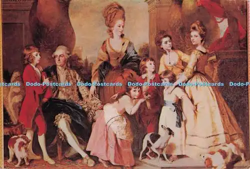 D299539 Blenheim Palace. Reynolds Gruppe der 4. Herzogsfamilie