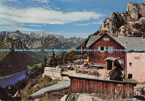 D299551 Erfurter Hutte. Mit Blick Auf Achensee und Karwendel Hochgebirge. Franz