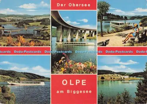 D299563 Der Obersee Olpe am Biggesee. Jos. Grobbel. Multi View