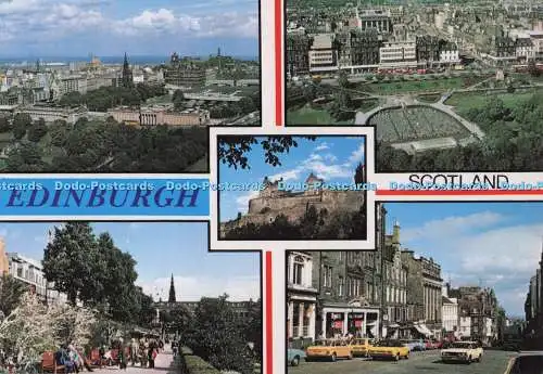 D299577 Edinburgh. Schottland. Hauptstadt. Braemar Folien. 1988. Multi View