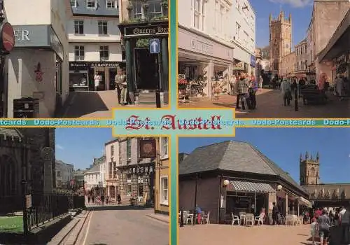 D299586 St. Austell. John Hinde. Redruth. Cornwall. Multi View