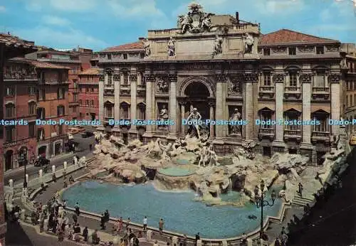 D299597 Roma. Der Trevi-Brunnen. Multigraf
