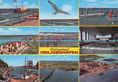 D299706 Ostseebad Heiligenhafen. A. L. Postkarten. Multi View
