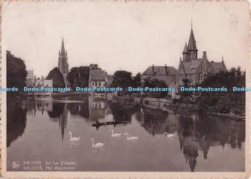 D299770 Brügge. Le Lac d Amour. Ern. Nels Thill. Bromurit Nr. 8