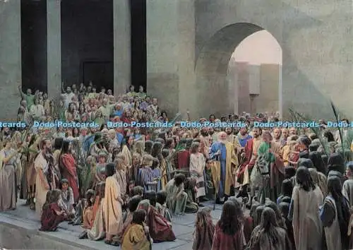 D299798 Zug The Entry. Passionsspiele 1970 Oberammergau. Gemeinde. Atelier Th