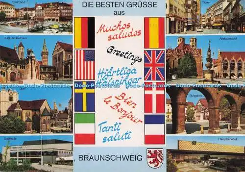 D299800 Die Besten Grusse aus Braunschweig. Dom. Anco. Multi View