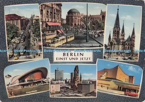 D299811 Berlin. Einst und Jetzt. Leipziger Straße. Kunst und Bild. Multi View