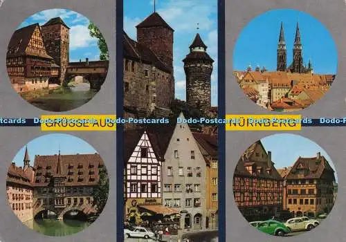 D299815 Grusse aus Nürnberg. Schoning. Gebrüder Schmidt. Multi View