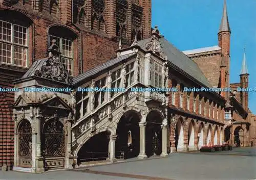 D299872 Hansestadt Lübeck. Rathaustreppe. Schoning. Gebrüder Schmidt