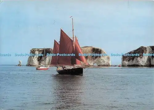 D299968 Studland. Dorset. Handschneller Punkt. Delphindrucker. F. K. C. Pike
