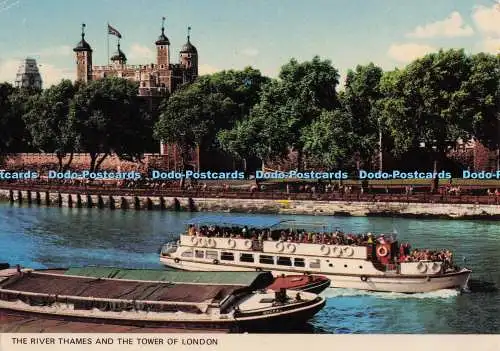 D299984 Die Themse und der Tower of London. Fotopräzision. Colourmaster