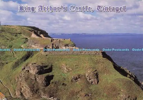 D300064 Tintagel King Arthur Castle John Hinde Redruth Cornwall Phillip Fenton