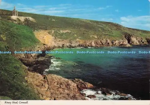 D300065 Cornwall Rinsey Head John Hinde PM Falmouth 1986