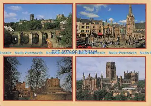 D300071 The City Of Durham The Cathedral The Castle Judges C 14903 Multi View